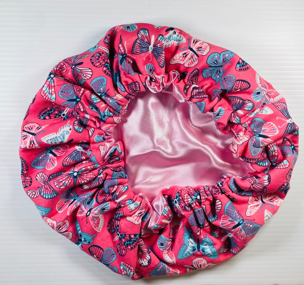Butterfly Pink Bonnet