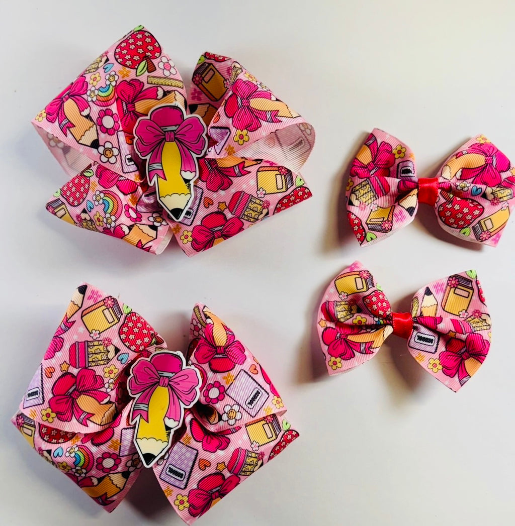 Back to School Bow Bundle F