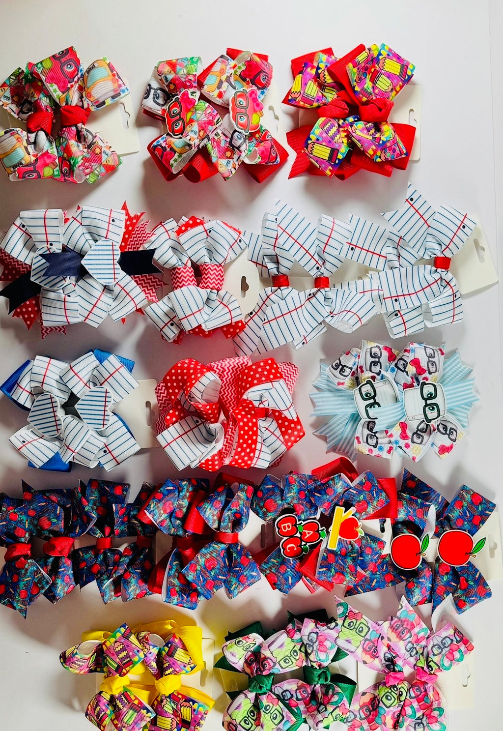 Back to School Bow Bundle F